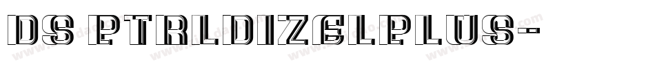 DS PTRLDizelPlus字体转换